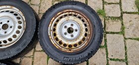 Disky VW Transporter 16", 5x120,zimní pneu 205/65/16 - pošlu - 5