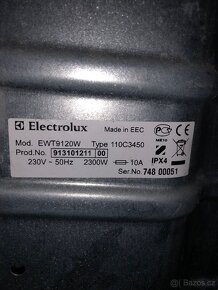 Pračka Electrolux EWT9120W. En. tř. A/ 5,5 kg/ 900 ot/min - 5