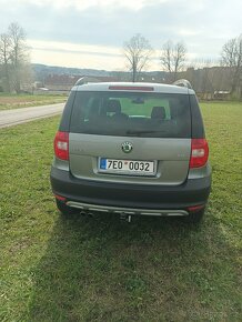 Škoda Yeti 4x4 2.0TDI 103KW top stav - 5