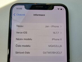 Apple iPhone X 64GB, Black - 5