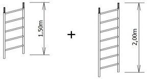 PRACOVNÍ LEŠENÍ „EUROSOLO – S30“ (pracovní výška 5,50 m) - 5