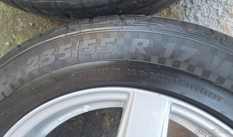 Alu kola R17 5x120 Dezent + letní pneu 235/55/17 Sportiva - 5