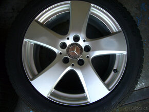 ZIMNÍ ALU KOLA ORIG.MERCEDES 17" 5x112 7" et-48,5.stř.-66,6 - 5