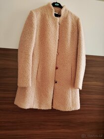 Nový dámský béžový zimní kabátek zn. Orsay, vel. 38 - 5