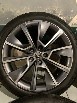 Alu kola Škoda R18 5X112 LETNÍ PNEU 225/45 R18 OCTAVIA IV - 5