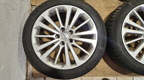 Alu kola Opel 18" 5x115 zimní pneu 245/45 R18 6-8mm Insignia - 5