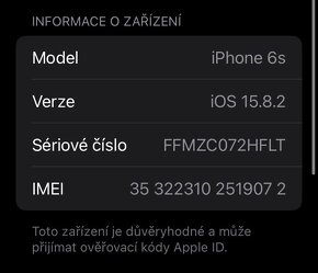 Mobilní telefon iPhone 6S, 32 GB - 5