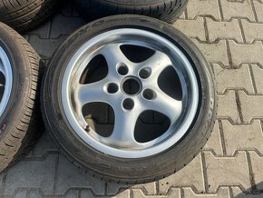 4x al kola 5x130 17 + pneu letní 205/50 R17 - 5