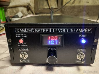 Nabíječka autobaterií 12V 0 až 10 A - 5