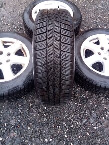 Alu kola 5x100, ET 43 vč. zim. pneu 185/60 R 14 - 5