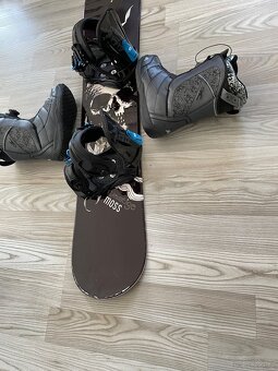 Snowboard 120 cm + zateplené boty K2 38-39 - 5