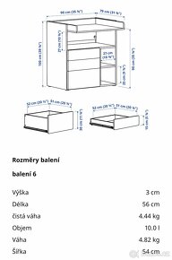 Přebalovací pult a dětská šatní skříňka - 5