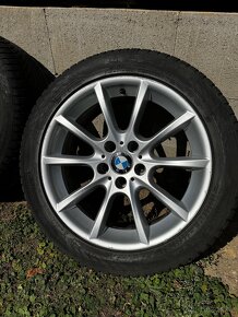 BMW F10 F11 zimní originální alu kola pneu Nokian 245/45/18 - 5