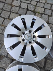 Prodám orig alu 16 mercedes benz 5x112 třidy C ET 38 - 5