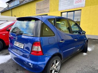 MERCEDES A 160 BENZÍN BEZ STK POJÍZDNÝ ALU KOLA - 5