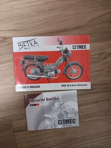 Jawa Betka 72ccm (v Tp 50ccm,řidičák sk. B,AM) - 5