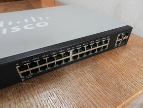 síťový přepínač 26port managed switch Cisco SG200-26 1U 1G - 5