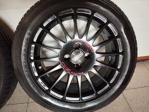 OZ Superturismo 4x100 r16x7j ET 42, 195/55/16 Honkook - 5