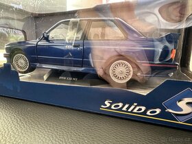 Model BMW M3 e30 Solido 1:18 modrý - 5