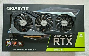 GeForce Gigabyte RTX 3060 Ti GAMING OC 8GB - záruka - 5