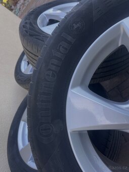 Kola 5x114,3 17 s letním pneu 215/60 R17 - 5