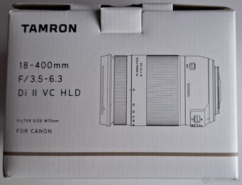 Tamron 18-400 mm f/3,5-6,3 Di II VC HLD pro Canon - 5