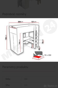 Prodám patrovou postel - 5