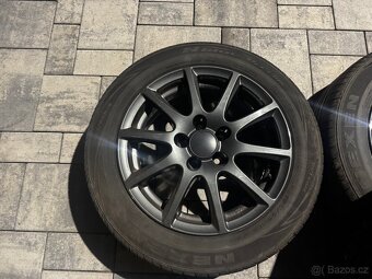 ALU kola 5x100 Letní pneu 185/60R15 - 5