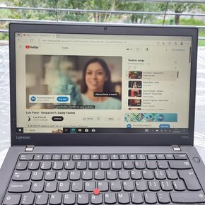 Dotykový Notebook Lenovo T470s / 12GB RAM / SSD 256GB /i5/ - 5