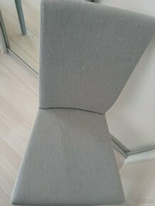 IKEA BERGMUND Židle, modrá/Orsta světle šedá 2ks - 5