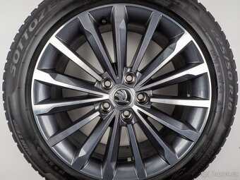 Škoda Karoq - Originání 18" alu kola - Zimní pneu - 5