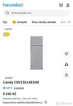 Lednice CANDY - roka stará - 5