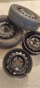 4 ks plechové disky15" hyundai, kia seed 5x114.3x67 ET46 - 5