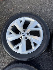 ORIGINÁL Alu Škoda Triglav R19, 5x112 - TOP STAV, DPH - 5