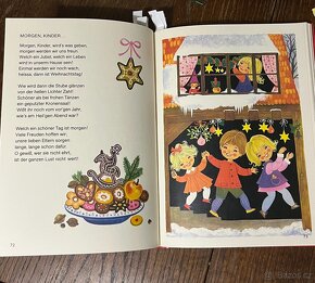 Pěkná dětská kniha Mein Weihnachtsbuch - v němčině - 5