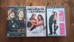 VHS originál Julia Roberts filmy, různé tituly - 5