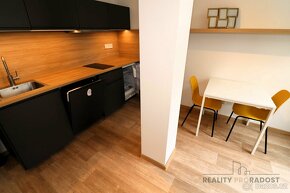 Pronájem zařízeného nadstandardního apartmánu 1+kk s velkou  - 5