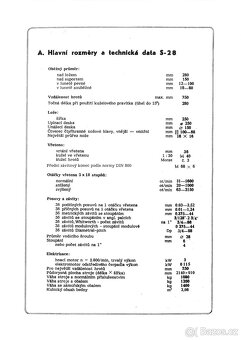 Hrotový soustruh S28 - 5