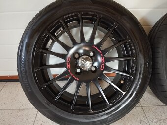 OZ racing Superturismo 4x100 r16x7j ET 42, 195/55/16 letní - 5