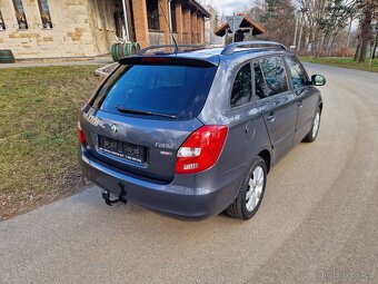 Škoda Fabia 2 combi1,6 TDI 77 KW, digi klima,vyhř.sed, tažné - 5