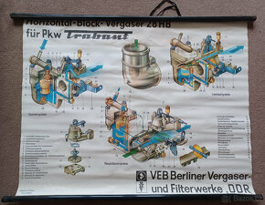 10ks různých plakátů Trabant 601 - 5