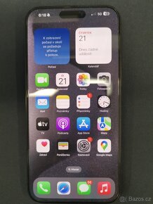 Apple iPhone 15 pro max černý 256GB - 5