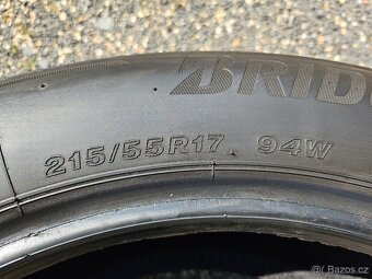 4 Letní pneumatiky Bridgestone Turanza T005 215/55 R17 - 5