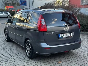 Mazda 5 2.0 D 6st Manuál 1. Majitel 7 míst ALU kola Tempomat - 5