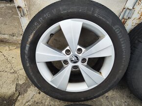 16"letní alu sada Velorum 5x112 origo Škoda Octavia 3 Golf 7 - 5