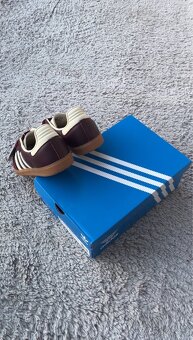 adidas Samba OG Maroon Gold Metallic (W) - 5