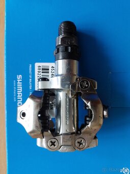 Pedály Shimano PD-M520, stříbrné - 5