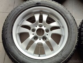 Originál ALU kola BMW 16" 5x120 ET34 pneu 205/55/16 - 5