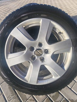 Alu na Audi R17 5x112 + 4x pneu Nokian WRA4 225/55 - 5