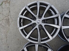 Alu disky Borbet 17", 5x110, ET 37, šířka 7J - 5